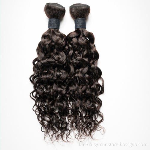 Lan-Daisy Peruvian Spanish Curly Human Hair Bundles In Wholesale Remy Human Hair Weave Kinky Curly Bundles 8"-18" Inches